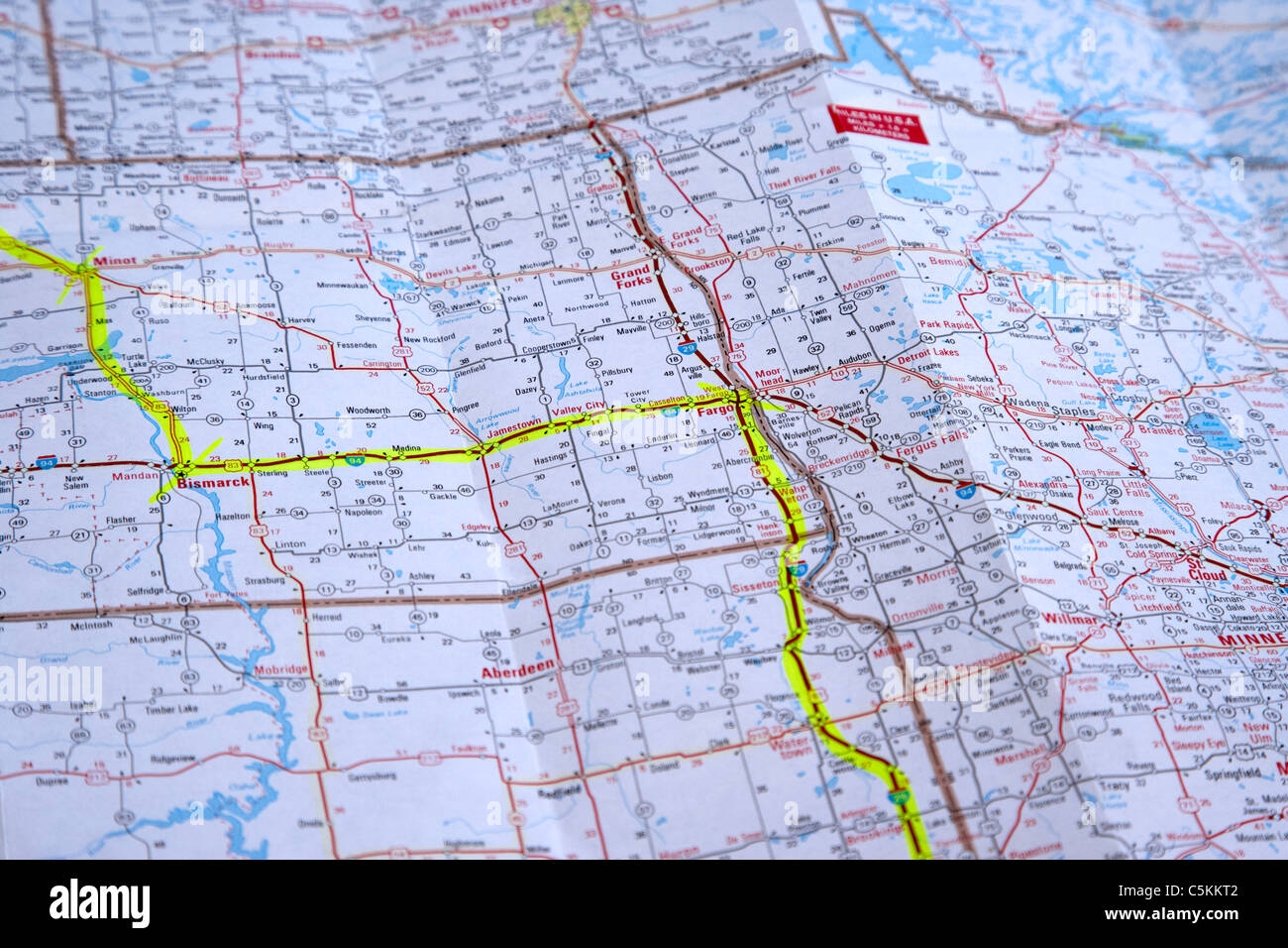 Midwest Map Hi res Stock Photography And Images Alamy