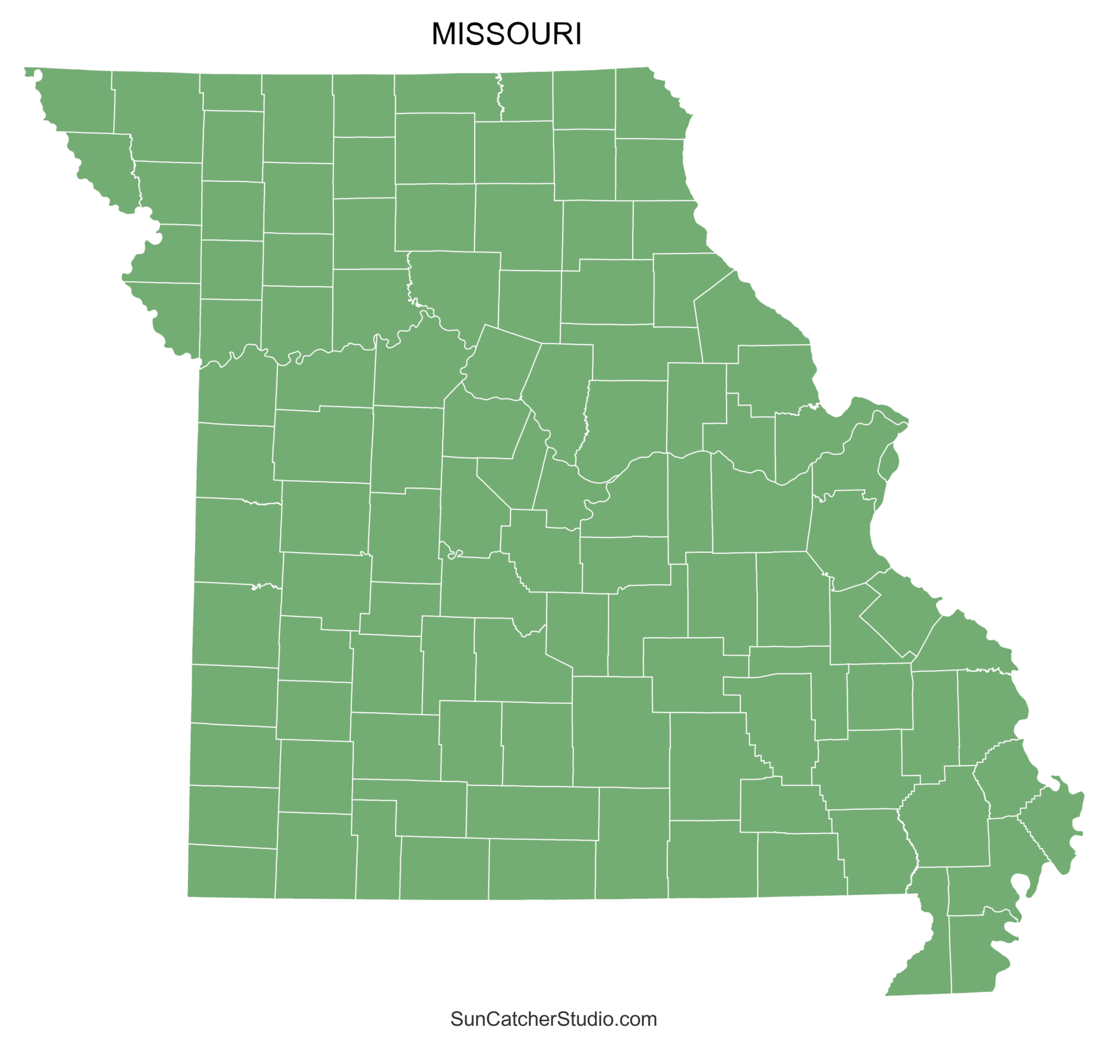 Missouri County Map Printable State Map With County Lines Free Printables Monograms Design Tools Patterns U0026 DIY Projects