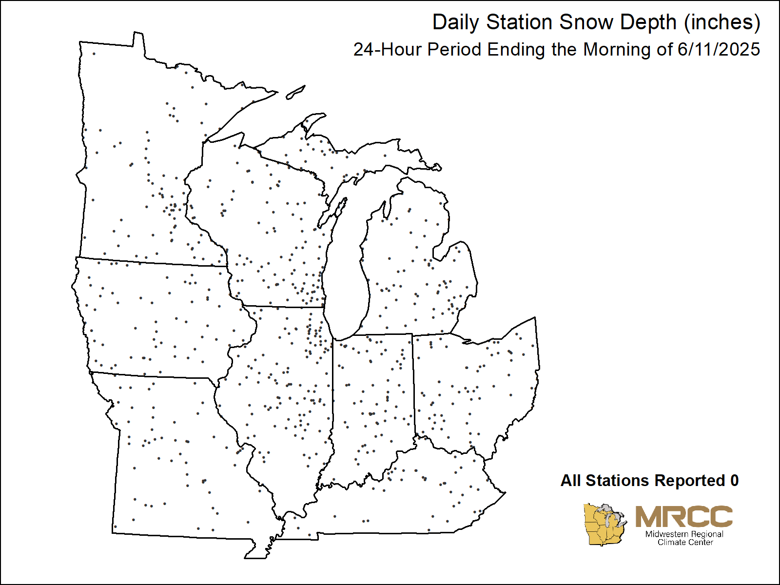 Printable Map Of The Midwest