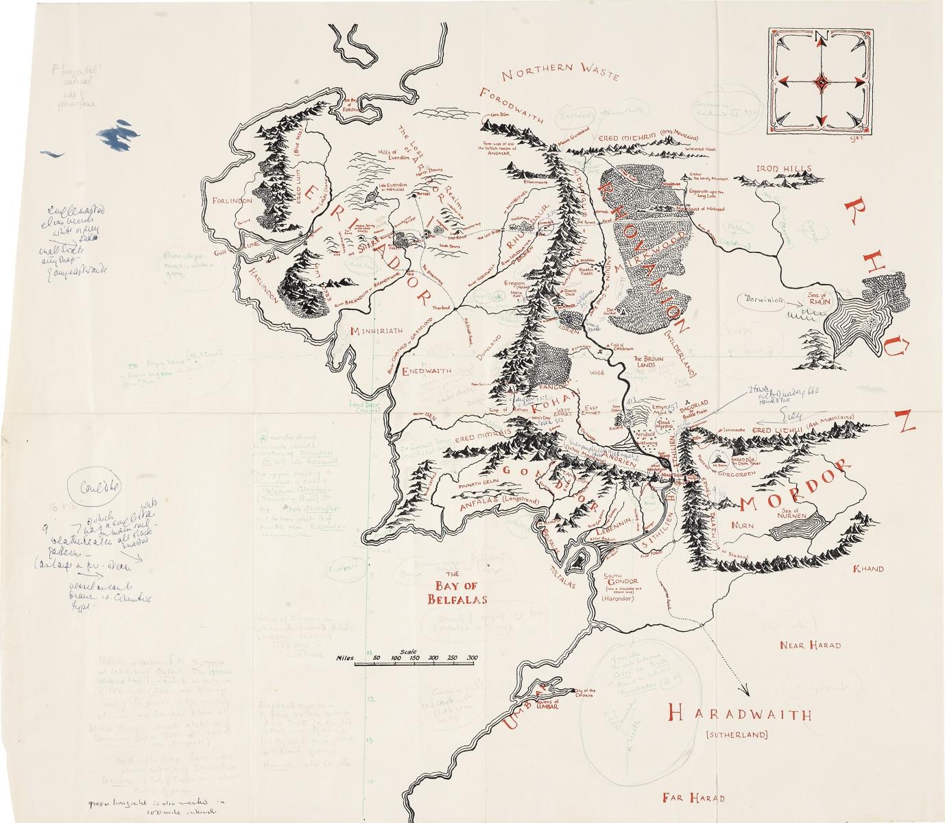 Printable Maps Of Middle Earth