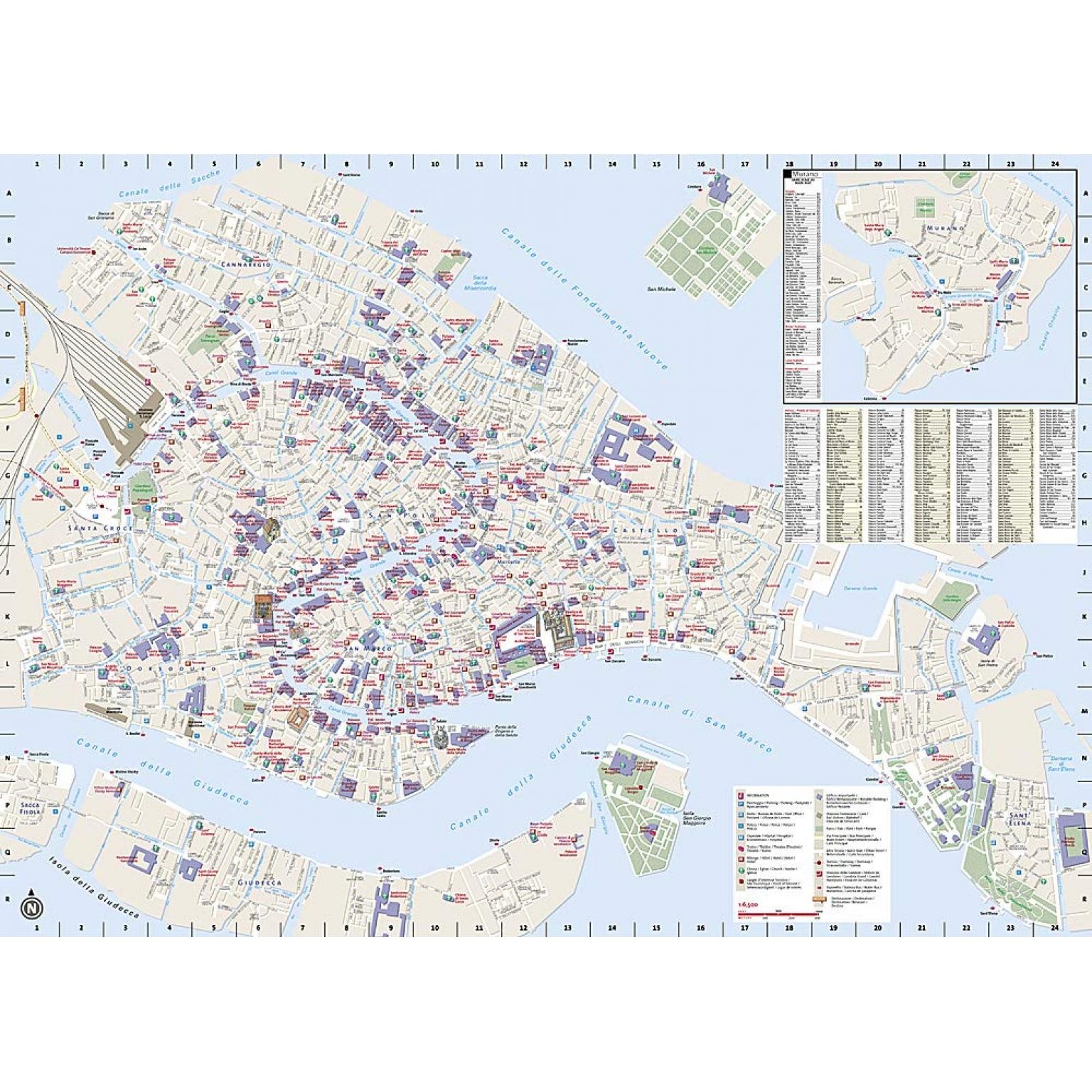 Printable Venice Map