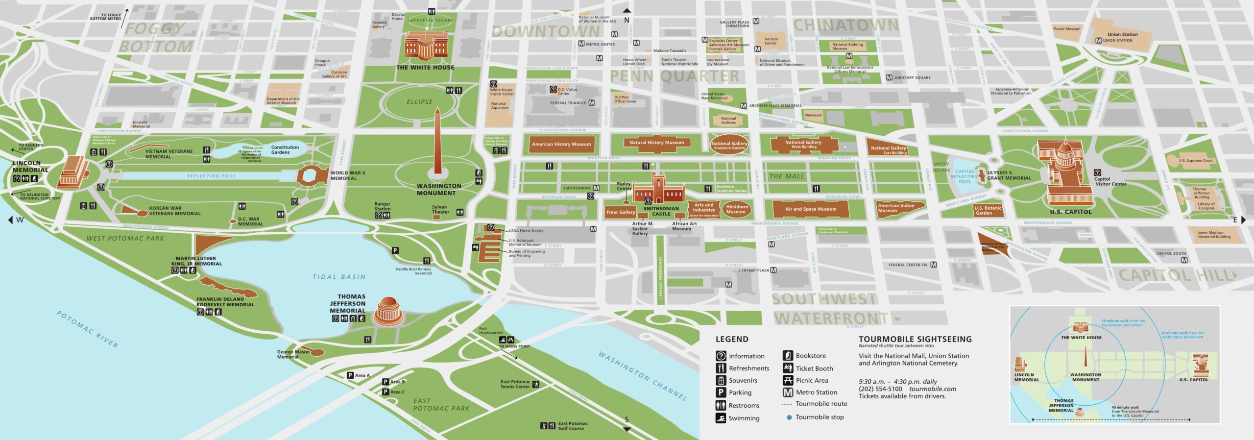 National Mall Maps NPMaps Just Free Maps Period 