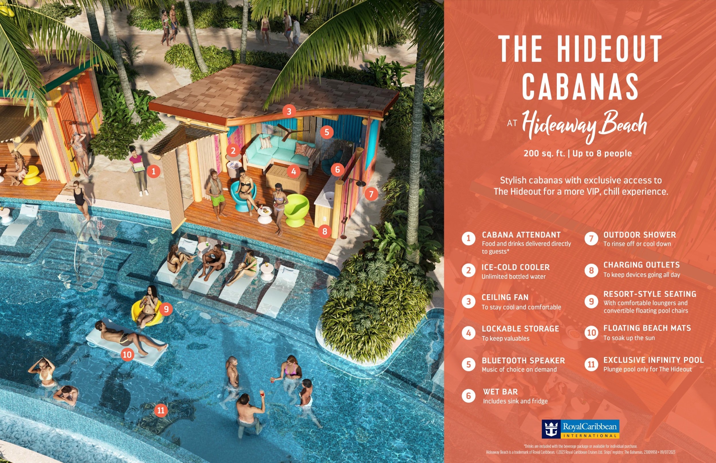 New For 2024 Royal Caribbean Hideaway Beach At Perfect Day At CocoBay Cruise Lowdown
