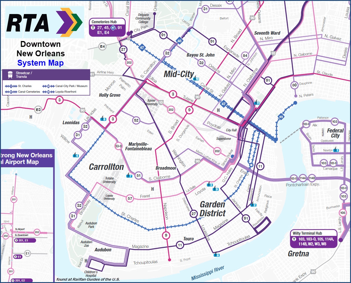 New Orleans Streetcars