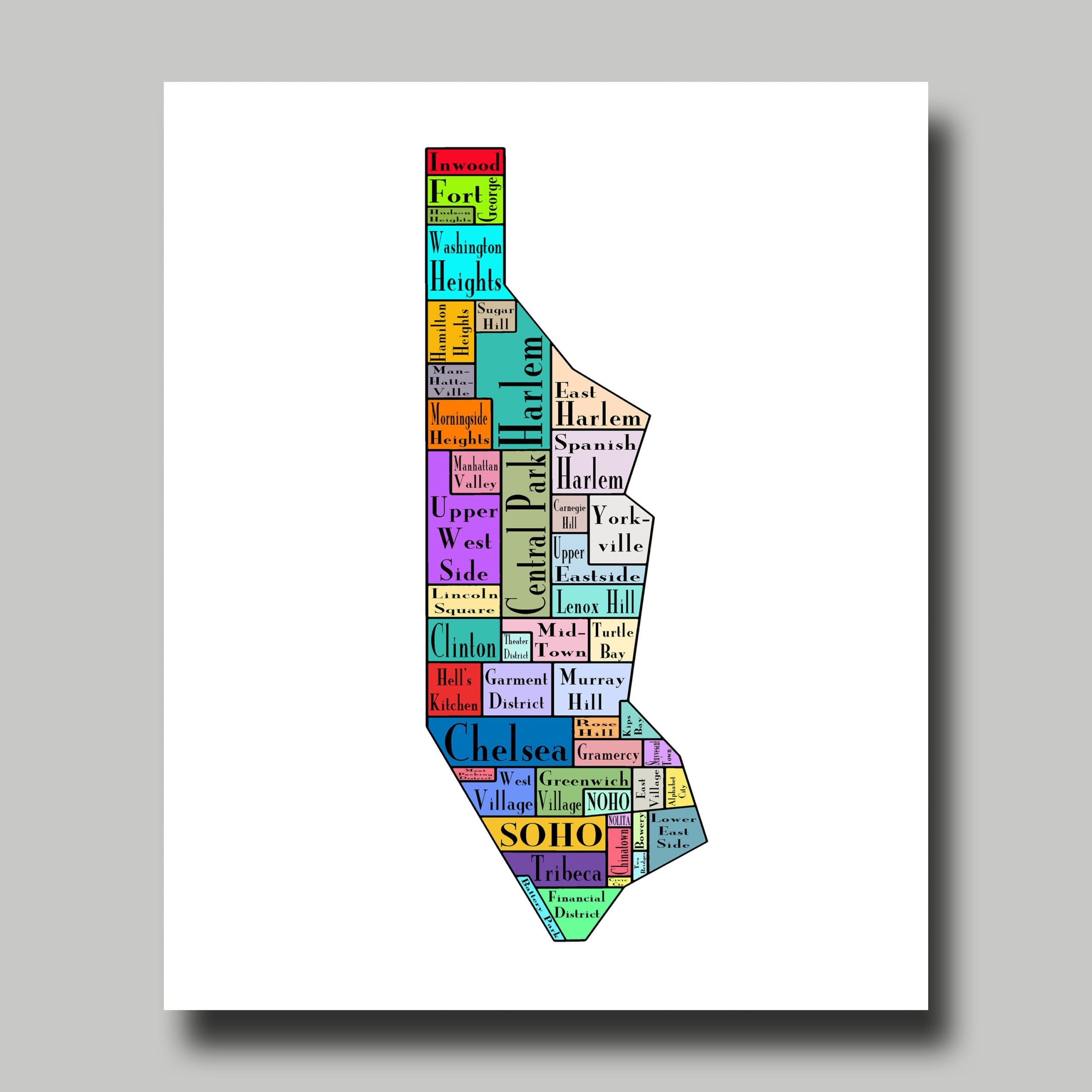 Printable New York City Map