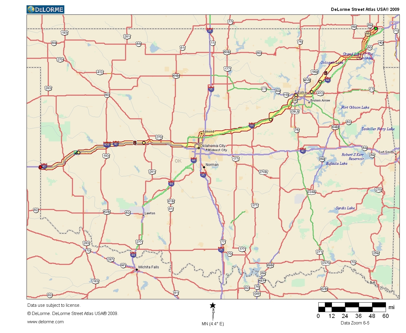 Oklahoma Highways US Route 66 In Oklahoma