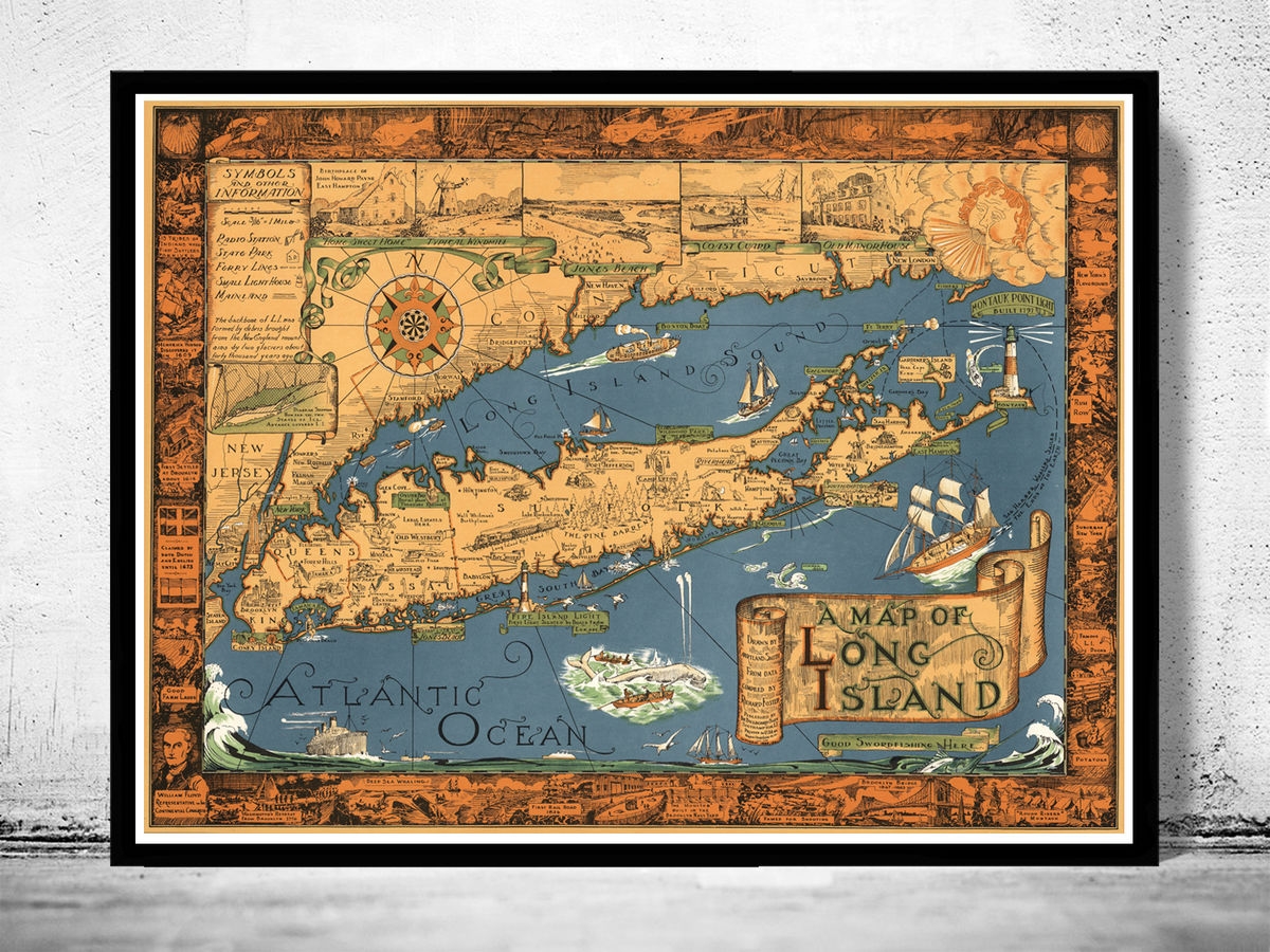Printable Map Of Long Island