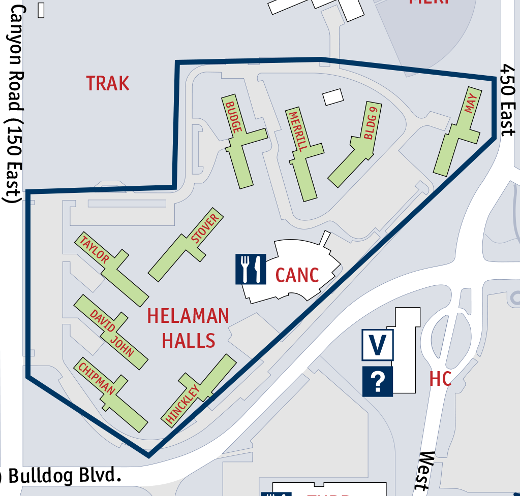 On Campus Housing Maps
