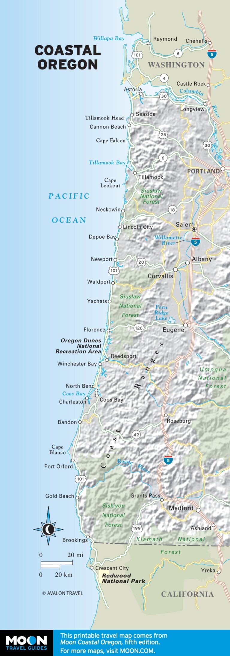 Oregon Moon Travel Guides