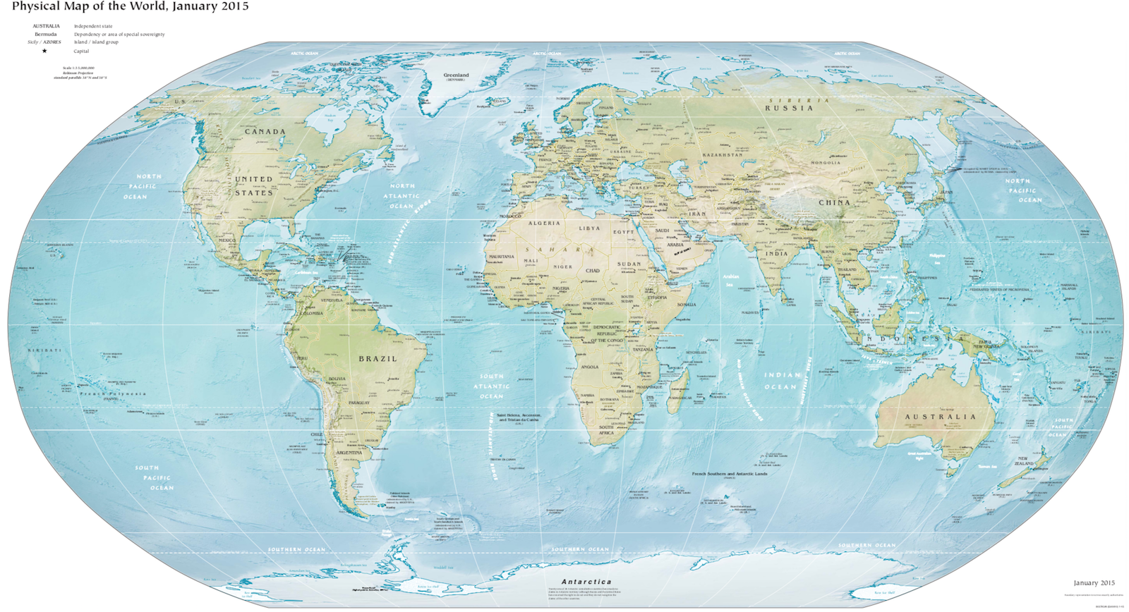 Printable Time Zone Map World