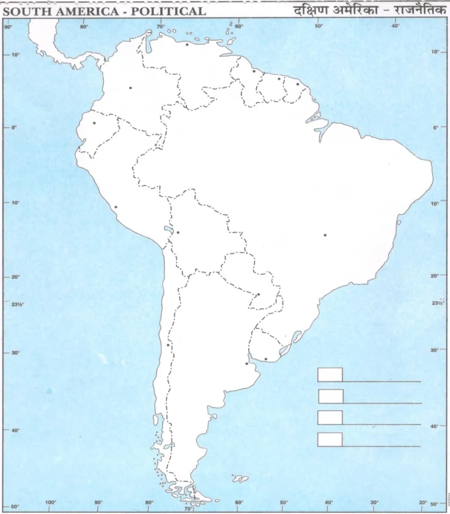 Political Map Of South America PDF Countries Capitals AglaSem