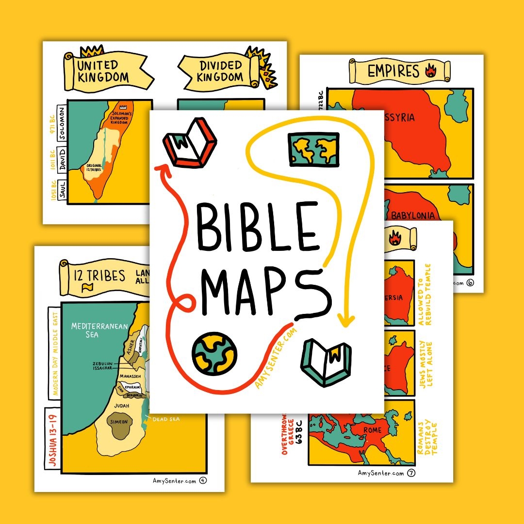 Bible Maps Printable