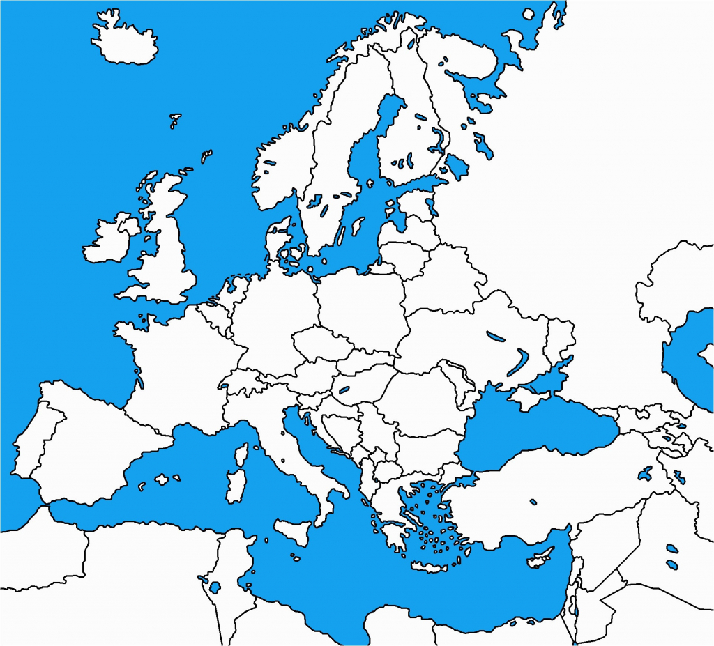 Printable Maps Of Europe Printable Party Favors
