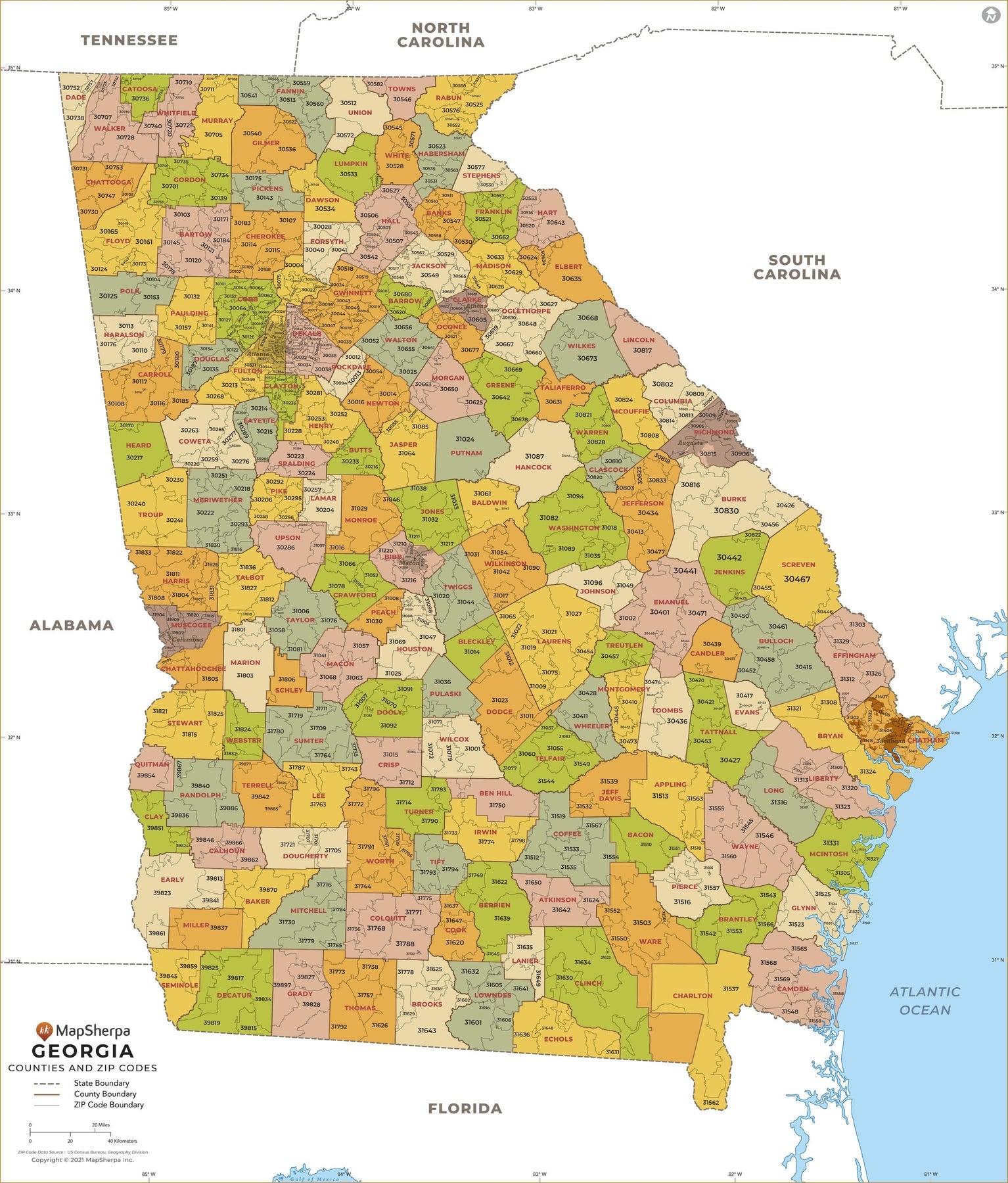 Printable ZIP Code Maps Free Download Worksheets Library