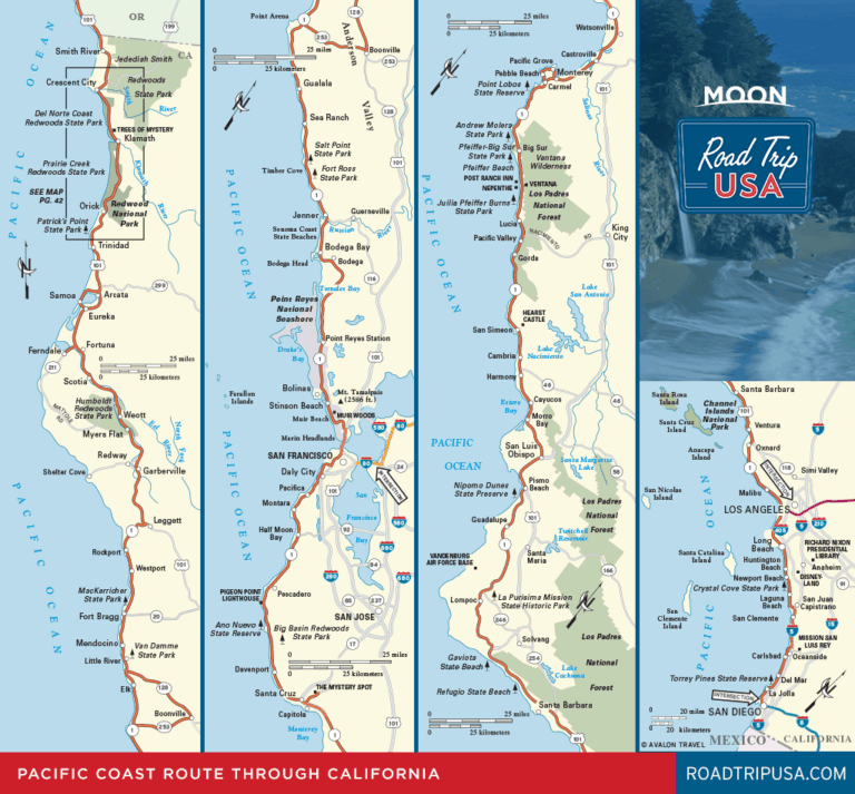 Road Trip California On The Classic Pacific Coast Route ROAD TRIP USA