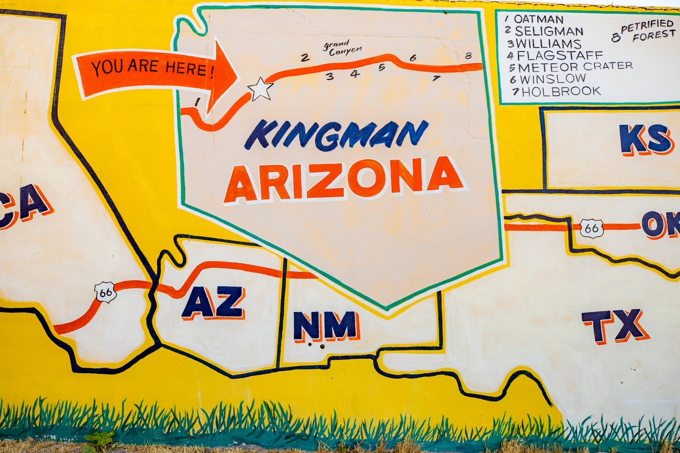 Printable Map Of Route 66