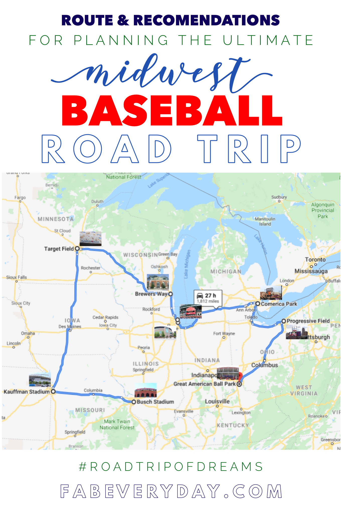 Printable Map Of Mlb Stadiums