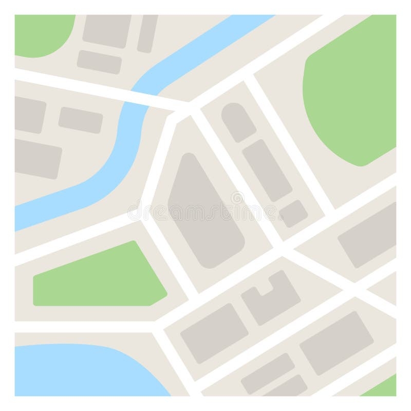 Simple Town Map Stock Illustrations 16 731 Simple Town Map Stock 