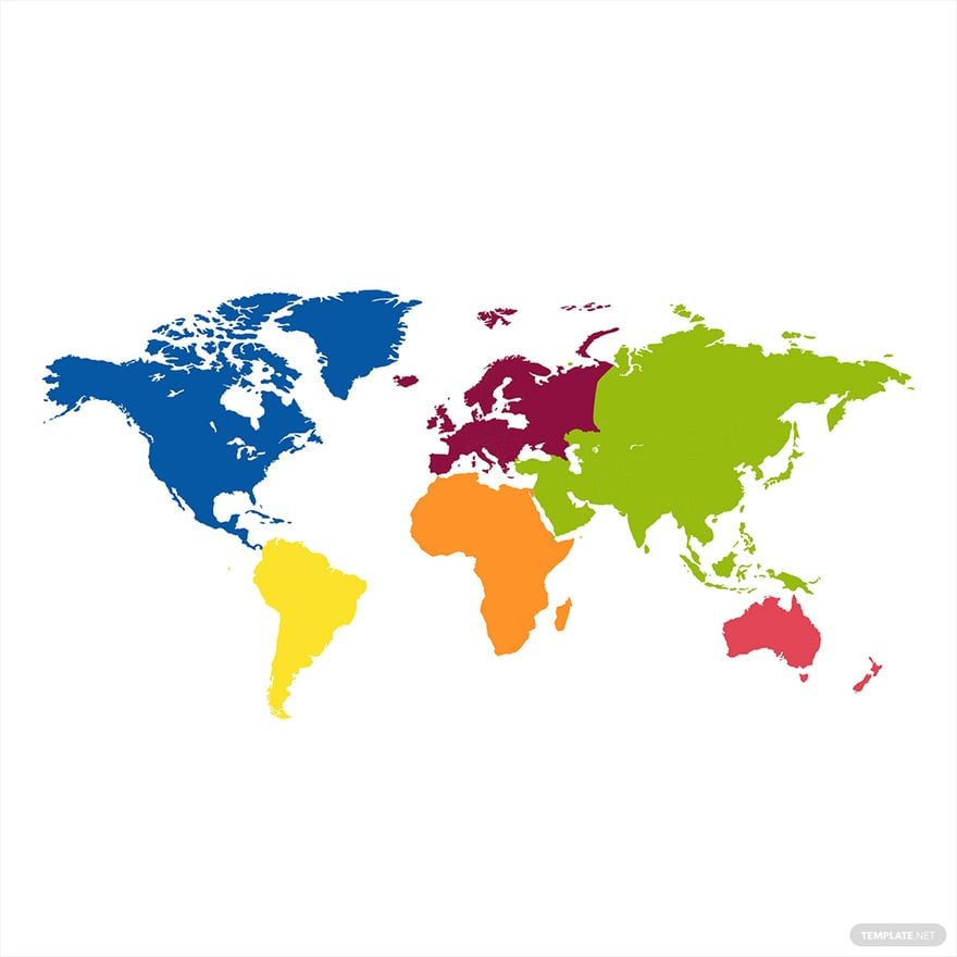 Simple World Map Vector In PNG SVG Illustrator JPG EPS Worksheets Library