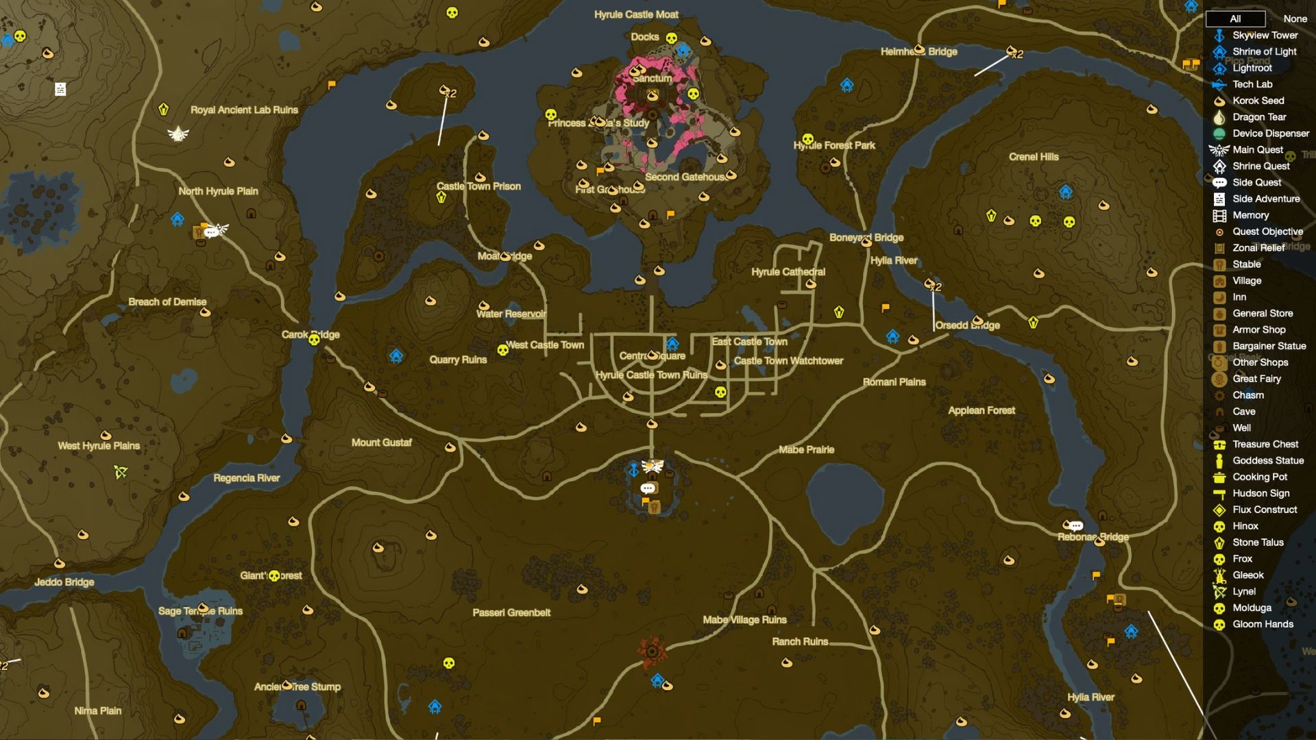 The Best Zelda Tears Of The Kingdom Maps