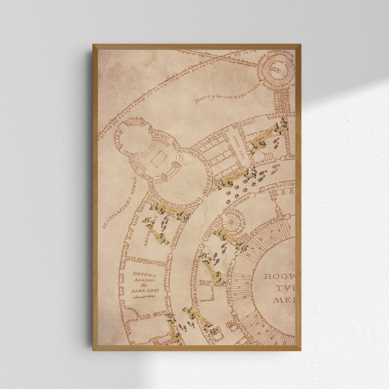 Printable Marauders Map Pdf