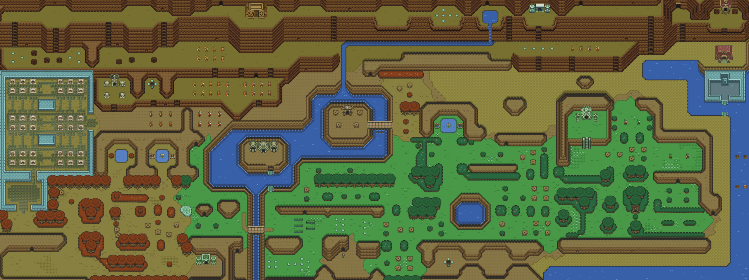 The Original Legend Of Zelda Map R zelda Worksheets Library