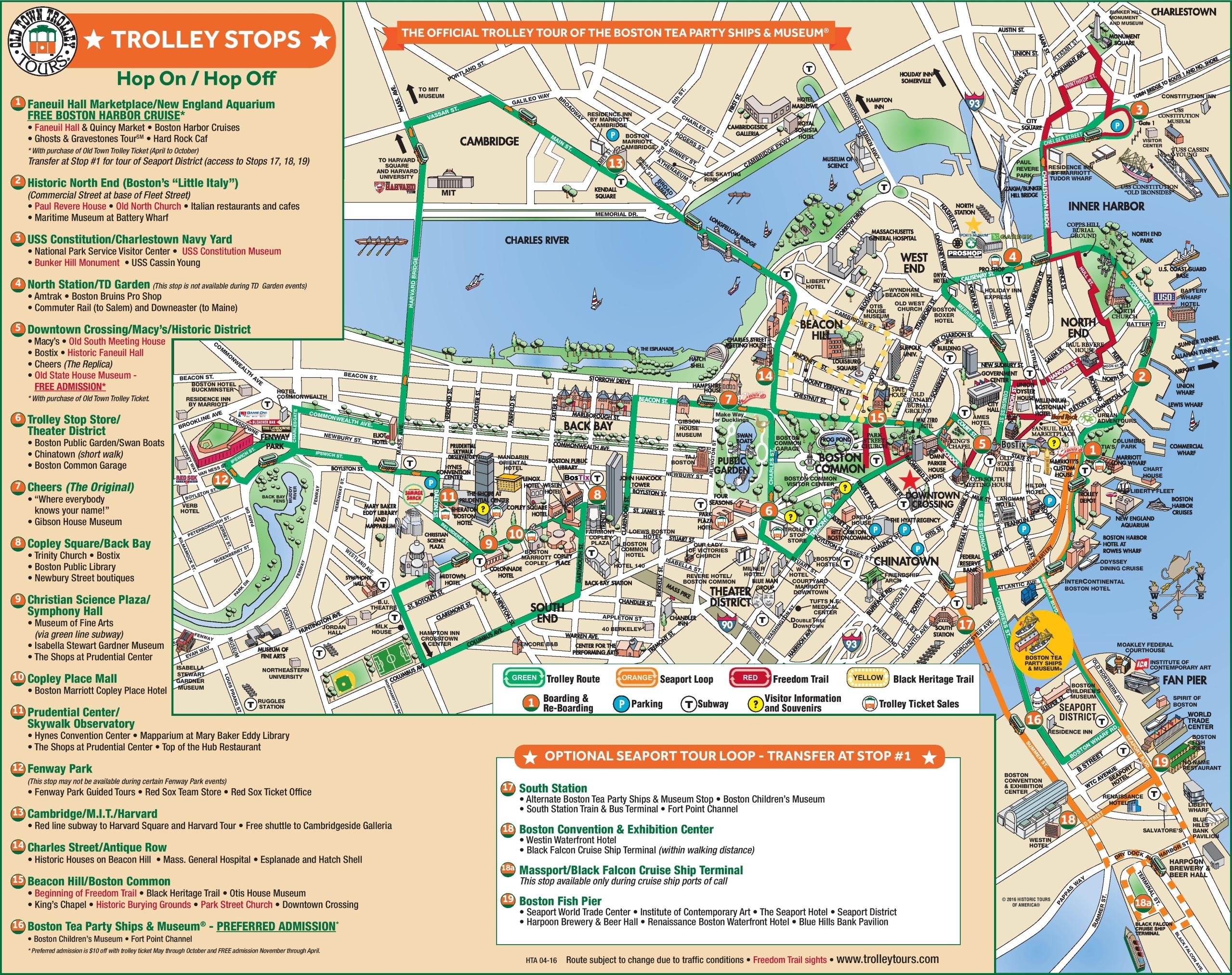 Boston Map Printable