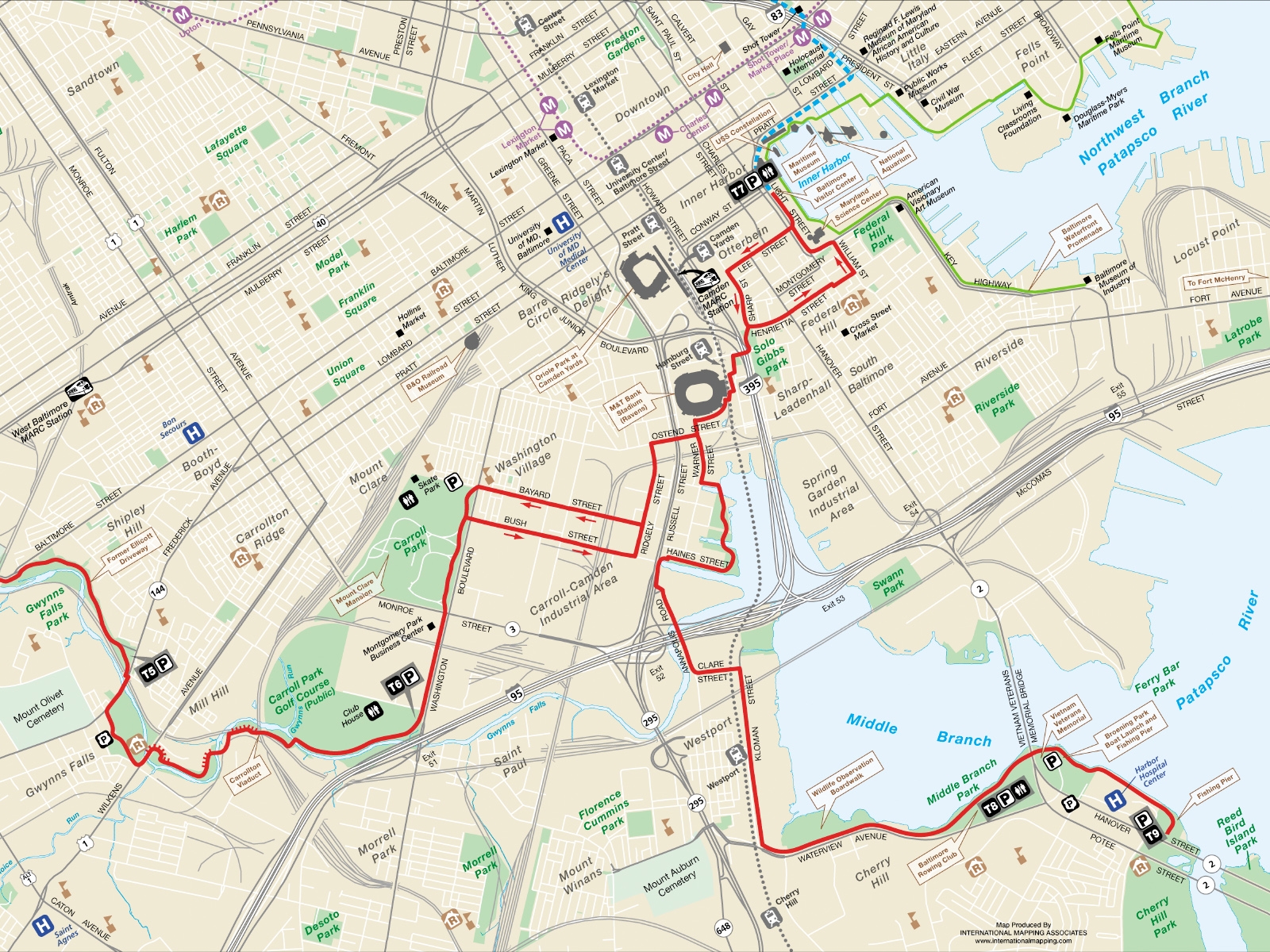 Trail Map International Mapping
