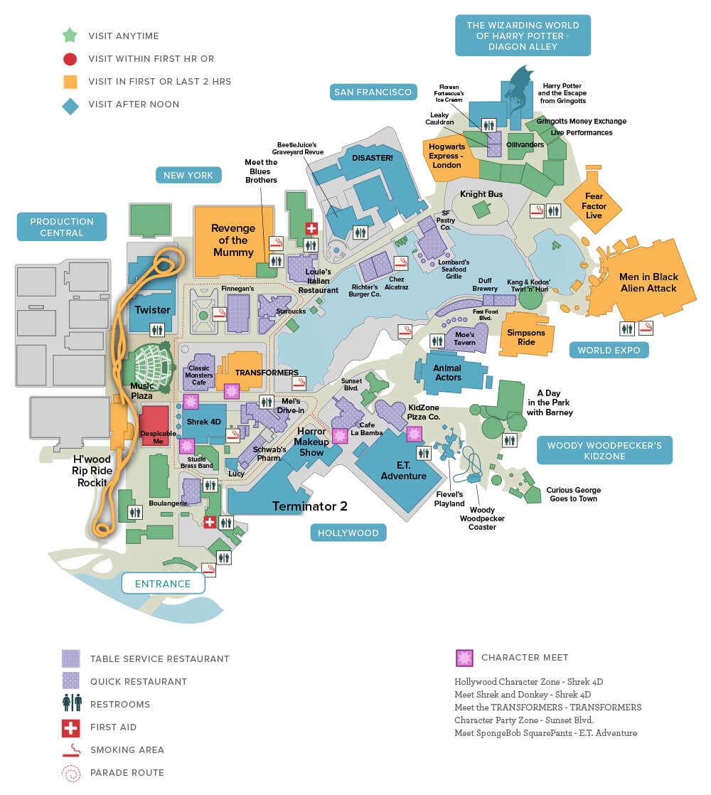 Universal U0026 SeaWorld Orlando Touring Plans