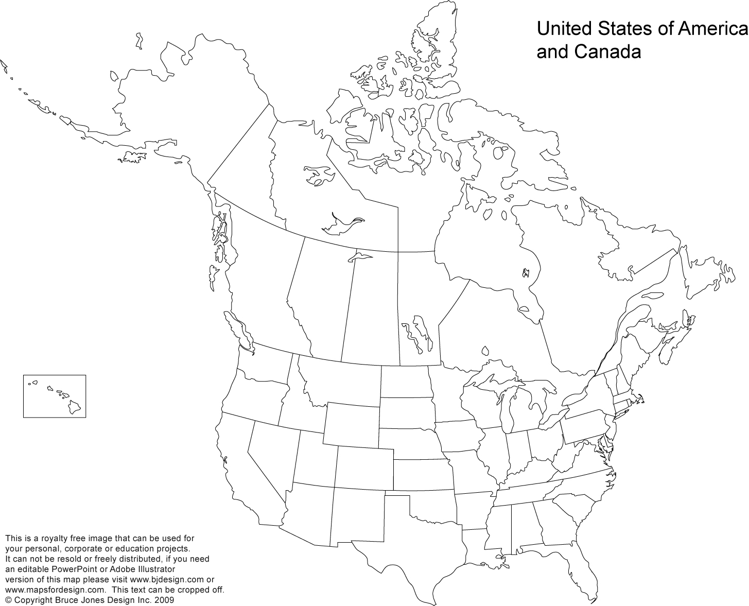 Blank Printable Us Map Free Big