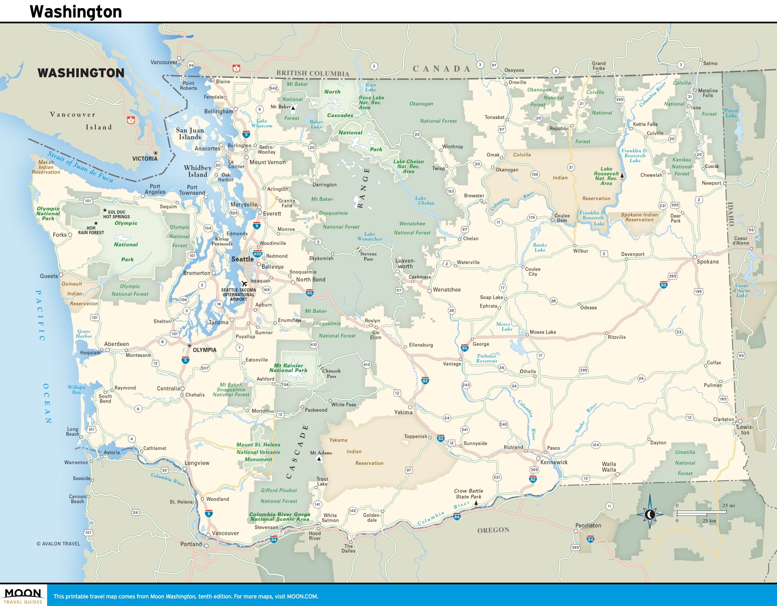 Washington Moon Travel Guides