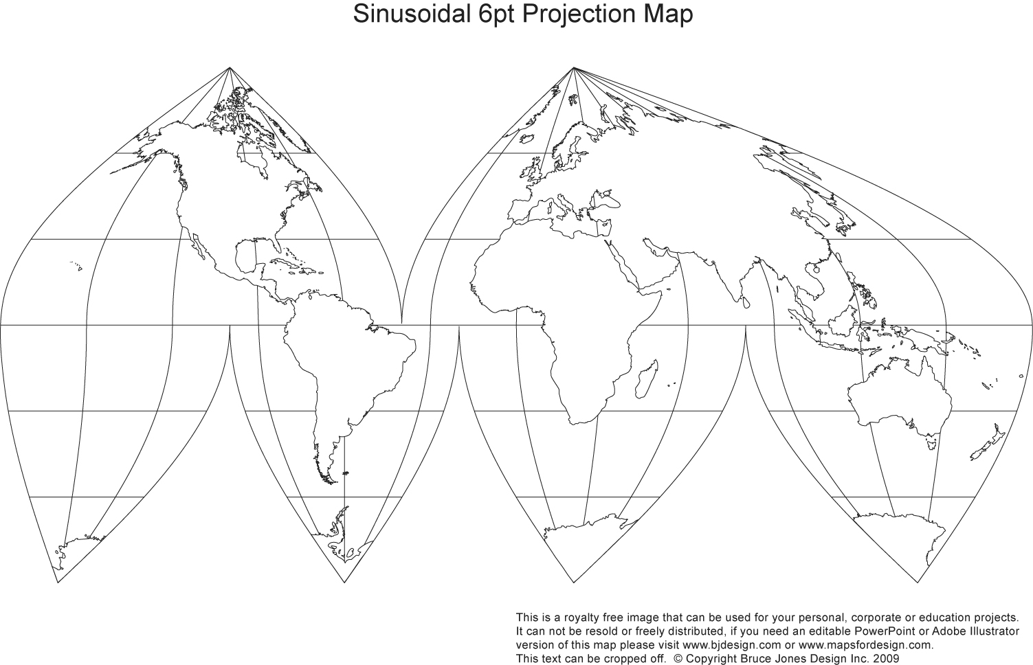 World Projections Blank Printable Clip Art Maps FreeUSandWorldMaps